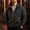 Black, variant on Men's Softshell Jacket Hooded Thin Windproof Long Sleeve Outdoor Hiking Winter Outerwear Jacket