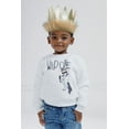 thumbnail image 2 of Warner Bros. Where the Wild Things Are Max Cozy Sherpa Sweatshirt and Felt Faux Fur Crown Toddler to Little Kid, 2 of 5