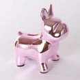 1pc Dog Shape Piggy Bank Ceramic Coin Bank Money Saving Bank Desktop