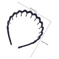 thumbnail image 2 of unbranded 6Ud Diademas Plásticas Antideslizantes Con Multicolor, 2 of 8