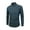 Navy, variant on Fall Clothes For Men's Solid Color Denim Jacket Long Sleeve Button Lapel Jean Shirt Black M