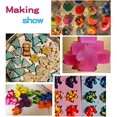 thumbnail image 4 of 3 moldes de silicona para chocolate con forma de unicornio, tamaño mediano, 7 cavidades, para hacer goma de mascar, dulces, chocolate, cubitos de hielo, gelatina, mousse, cupcakes de unicornio, 4 of 5