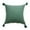 Green, variant on Tahtuvzn 17x17" Linen Pillowcase Home Cushion Plain Tassel Cover, Gifts for Her