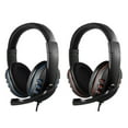 thumbnail image 4 of Auriculares para juegos Auriculares para juegos con cable de 3,5 mm por encima del oído Juego Auriculares con cancelación de ruido Auriculares con micrófono Control de volumen para PC Portátil Teléfo Irfora Auriculares para juegos, 4 of 4