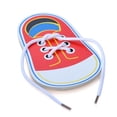 thumbnail image 2 of Zapato Con Cordones De Madera, Juguete Para Aprender A Atar Cordones, Enhebrado, Juguetes Educativos Para Habilidades Motoras Scienceny FN003707-00, 2 of 6
