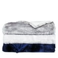 thumbnail image 5 of Hudson Park Collection Lynx Faux Fur Throw, White, 50" x 70", 5 of 7