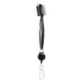 thumbnail image 1 of Qarigey Cepillo de limpieza de ranuras de Golf, Kit de limpieza de ranuras de bolas multifuncional, herramienta de limpieza, accesorios de Golf Ropa, zapatos y accesorios Miscelánea negro Qarigey PS15985-04, 1 of 6