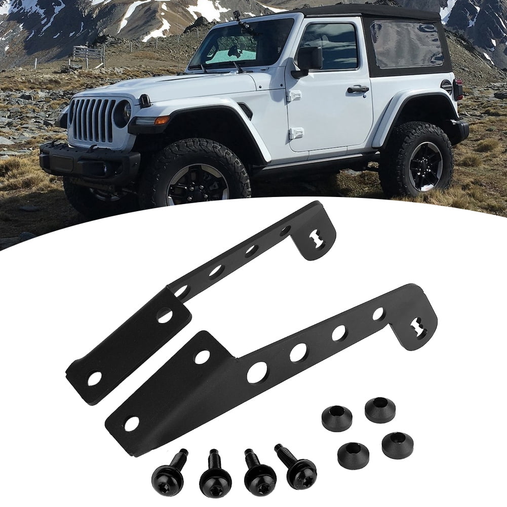 Hood Light Bar Mount, Hood Work Light Mount Bracket Stainless Steel