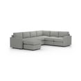 thumbnail image 1 of Sala Seccional Modular Esquinera Adapti 6 Plazas + Otomano | Gris Niebla, 1 of 8