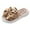 Khaki, variant on Daznico Girls Slippers Fashionable Soft Sole Comfortable Children Shoes Flower Pearl Beach Sandals,7-8 Years