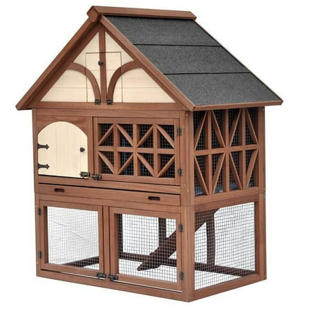 UPC: 0854303002854 | Merry Products PH0010010800 Tudor Rabbit Hutch