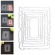 thumbnail image 3 of juego de troqueles de corte de marco rectangular, troqueles de metal para cortes decorativos de papel., 3 of 7