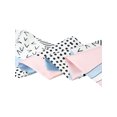 thumbnail image 4 of INSPIRE CHIC Women's Graffiti Polka Dots Stripe Neckerchief Skinny Wrap Hairband Pink Blue, 4 of 5