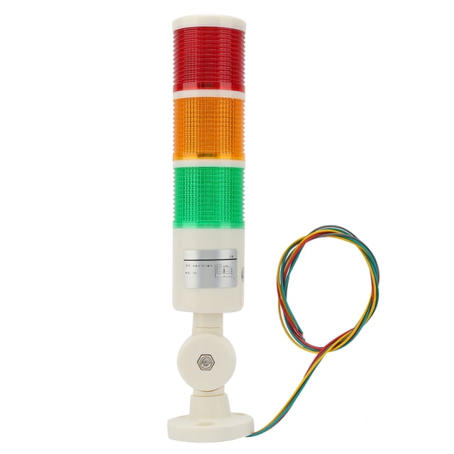 POCREATION LED Red /Green/Orange CNC Machine Warning Light, CNC Machine Signal Light , For Mechanical Equipment For Machine Tools