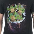 thumbnail image 2 of Teenage Mutant Ninja Turtles Busting Out of Space Men's T-Shirt (2XL), 2 of 4