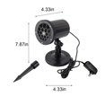 thumbnail image 2 of Rkstn Projection Lamp Christmas LED Projection Light Ambience Decorations 16 Pattern Colorful Rotating Portable Mini LED Stage Lights Holiday Family Party Supplies Children's Gift, 2 of 7
