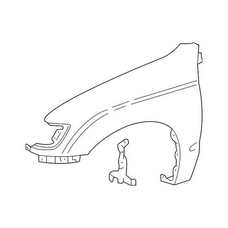 Genuine OE Toyota Fender - 53811-04070