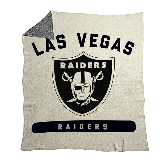 Las Vegas Raiders 50" x 60" Luxe Dreams Throw Blanket