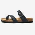 thumbnail image 7 of Jkety Sandals for Women 2025 Comfortable Women with Arch Support Comfortable Summer Beach Walking Thong Cushion Sandals Slip On Indoor Outdoor Blue,10.5, 7 of 7