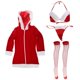 thumbnail image 2 of Conjunto De Ropa Interior Navideña 4 Piezas De Cosplay De Navidad Para Mujer Yuyangstore Traje de Navidad de las mujeres, 2 of 8