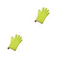 thumbnail image 3 of Inteprter Guante de horno de 1 pieza, resistente al calor, impermeable, para el hogar, para microondas, a prueba de suciedad, para asar, Amarillo 2piezas, 3 of 6