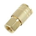 thumbnail image 1 of Raccord Pneumatique à Filetage Mâle 1/4 Npt, Raccord Rapide Norme US pour Compresseur, 1 of 9
