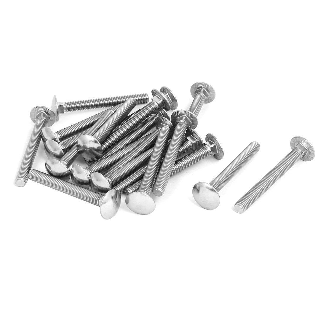Steel Cup Square Carriage Bolt & Nut 8mm x 70mm Pack of 10 M8