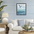 thumbnail image 3 of Stupell Industries Coastal Seagull With Black Tips Black Floating Frame Canvas Art, 17 x 21, by Franklyn Gregory, 3 of 8