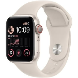 Apple Watch SE 2nd Gen GPS Cellular 40mm Starlight Aluminum Used Fair Condition Walmart
