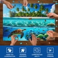 thumbnail image 3 of Puzzle Sutinban Sea Turtle 1000 piezas para adultos, 70 cm x 50 cm, 3 of 8