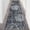 Black/Grey-2' x 8' (Rectangular), variant on Hebe Washable Area Rug - 2'x3' Non Slip Soft Distressed Medallion Bedroom Boho Living Room Accent Throw Vintage Entry Floor Carpet For Dining Bathroom Entryway