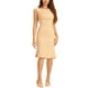 thumbnail image 2 of INSPIRE CHIC Vestido de cuerpo ajustado sin mangas de tweed con cuello barco elegante naranja XL, 2 of 6