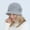 Gray, variant on Women Winter Knit 1920s Vintage Bucket Bowler Hat, Round Brim Warm Hat Wool Snow Ski Caps