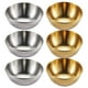 thumbnail image 1 of 6 platos de acero inoxidable para salsas y condimentos., 1 of 7