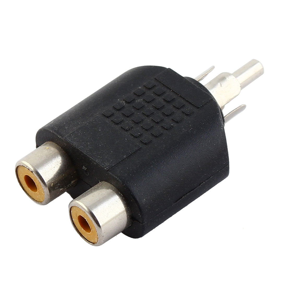 1 Male to 2 Female RCA Phono Audio Splitter Connector Adapter Walmart