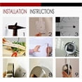 thumbnail image 3 of Reloj de pared con números grandes, adhesivo 3D con efecto espejo, decoración para el hogar y la oficina - Negro TIME negro, 3 of 9
