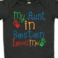 thumbnail image 4 of Inktastic My Aunt in Boston Loves Me Boys or Girls Baby Bodysuit, 4 of 5