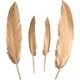 thumbnail image 5 of Plumas de ganso doradas naturales a granel, limpiadas profesionalmente para manualidades de bricolaje seguras y éticas, 5 of 5