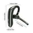 thumbnail image 3 of Oggfader Wireless Earbuds Bluetooth 5.3 Ear Mounted Long Range Conducted Call Noise Reduction Digital Display Sports In Ear Wireless Earphones Black, 3 of 9