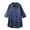 Navy Blue, variant on YTDSCS Baby Kids Girls Satin Nightgowns Pajamas Toddler Girls Button down Long-Sleeved Silky Sleepwear Jammies Dress 2-12 Years