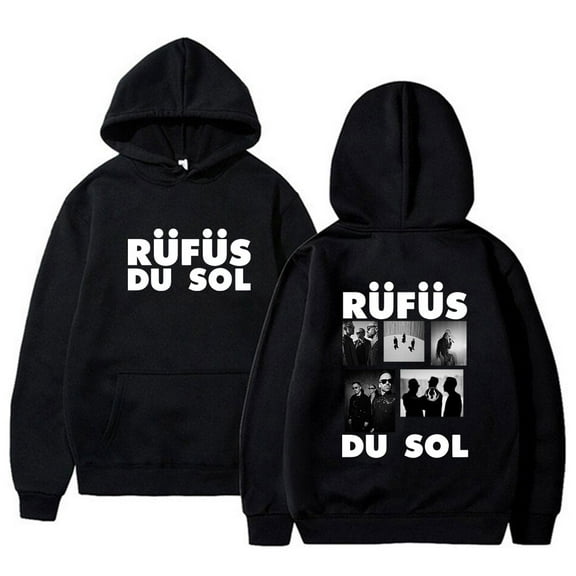 Rüfüs Du Sol Member New Logo Pullover Hoodies Merch Long Sleeve Hooded Sweatshirt Unisex Harajuku Tops