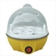 thumbnail image 1 of Cocedor de Huevos Rápido: Cocedor de Huevos Eléctrico con Capacidad para 7 Huevos, para Huevos Duros, Huevos Escalfados y Huevos Revueltos, Enchufe Amarillo de la UE, 1 of 5