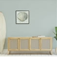 thumbnail image 2 of Stupell Industries Clam Shell Nautical Grey Painting Black Framed Art Print Wall Art, Design by Erica Christopher, 2 of 8