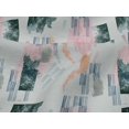 thumbnail image 4 of oneOone Viscose Jersey Dark Green Fabric Texture Watercolor Sewing Craft Projects Fabric Prints By Yard 60 Inch Wide, 4 of 5