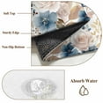 thumbnail image 6 of Navy Blue Spring Floral 2'x6' Runner Rugs for Hallway Kitchen Bedside Non Slip, Elegant Pastoral Flowers Watercolor Entryway Rug Runners with Rubber Backing, Long Carpet Runner for Laundry Room, 6 of 8
