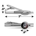 thumbnail image 3 of Cancer Crab Zodiac Sign Horoscope in Space Round Tie Bar Clip Clasp Tack Silver Color Plated, 3 of 5
