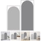 thumbnail image 3 of 2 piezas de calcomanías de pared con arco, calcomanías de pared geométricas, calcomanías de pared con arco, calcomanías para el hogar, 3 of 3
