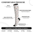 thumbnail image 5 of Compression Socks for Women and Men - Lighthouse Sailboat Compression Socks Circulation for Workout, 5 of 8