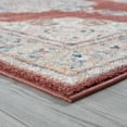 thumbnail image 5 of Luxe Weavers Non-Shed Bohemian Moroccan Area Rug 5x7 Rose Machine-Made Carpet, 5 of 5