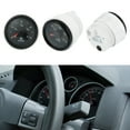 thumbnail image 2 of Unique Bargains 52mm Fuel Level Gauge Indicator Kit 9-32V Meter Signal Adjustable 8 Color Backlight for Car Truck Black Frame Background, 2 of 7